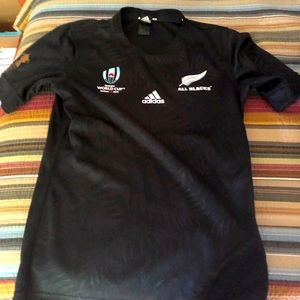 2019 Rugby World Cup New Zealand All Blacks jersey